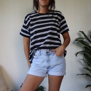 Vintage • Boxy Striped Tee